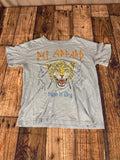 Def Leppard High ‘N’ Dry Graphic Band Tee Gray Medium