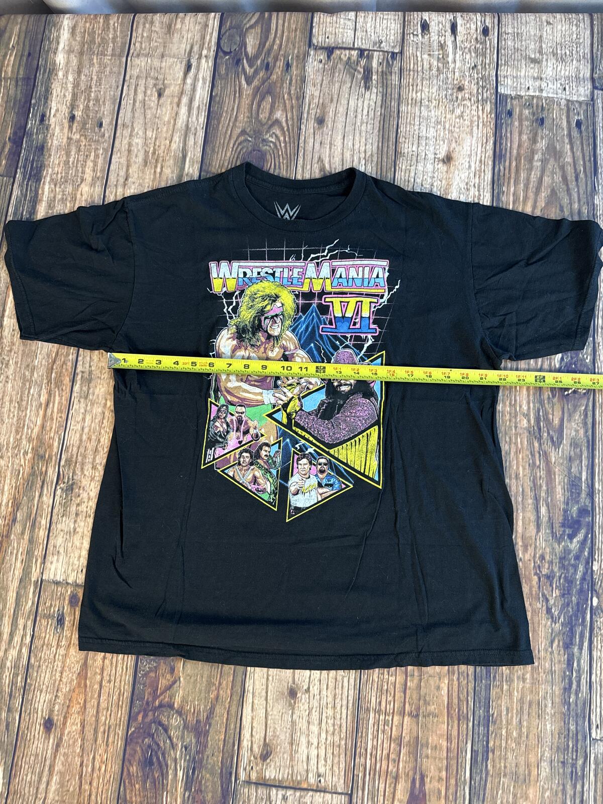 WWE WrestleMania VI Retro Graphic T-Shirt XL