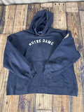 Adidas Notre Dame Fighting Irish Hoodie Large Navy Pullover Sweatshirt
