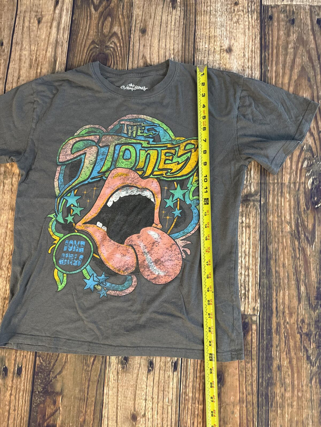 The Rolling Stones Some Girls Graphic Tee Black Large