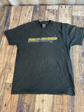 Harley-Davidson Motorcycles Black Graphic T-Shirt Made in USA Size Large
