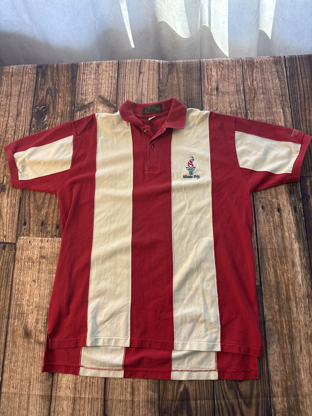 Vintage Atlanta 1996 Olympic Games Polo Shirt XL