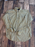 Polo Ralph Lauren Classic Fit Striped Button Up Shirt Men’s XL Yellow Blue