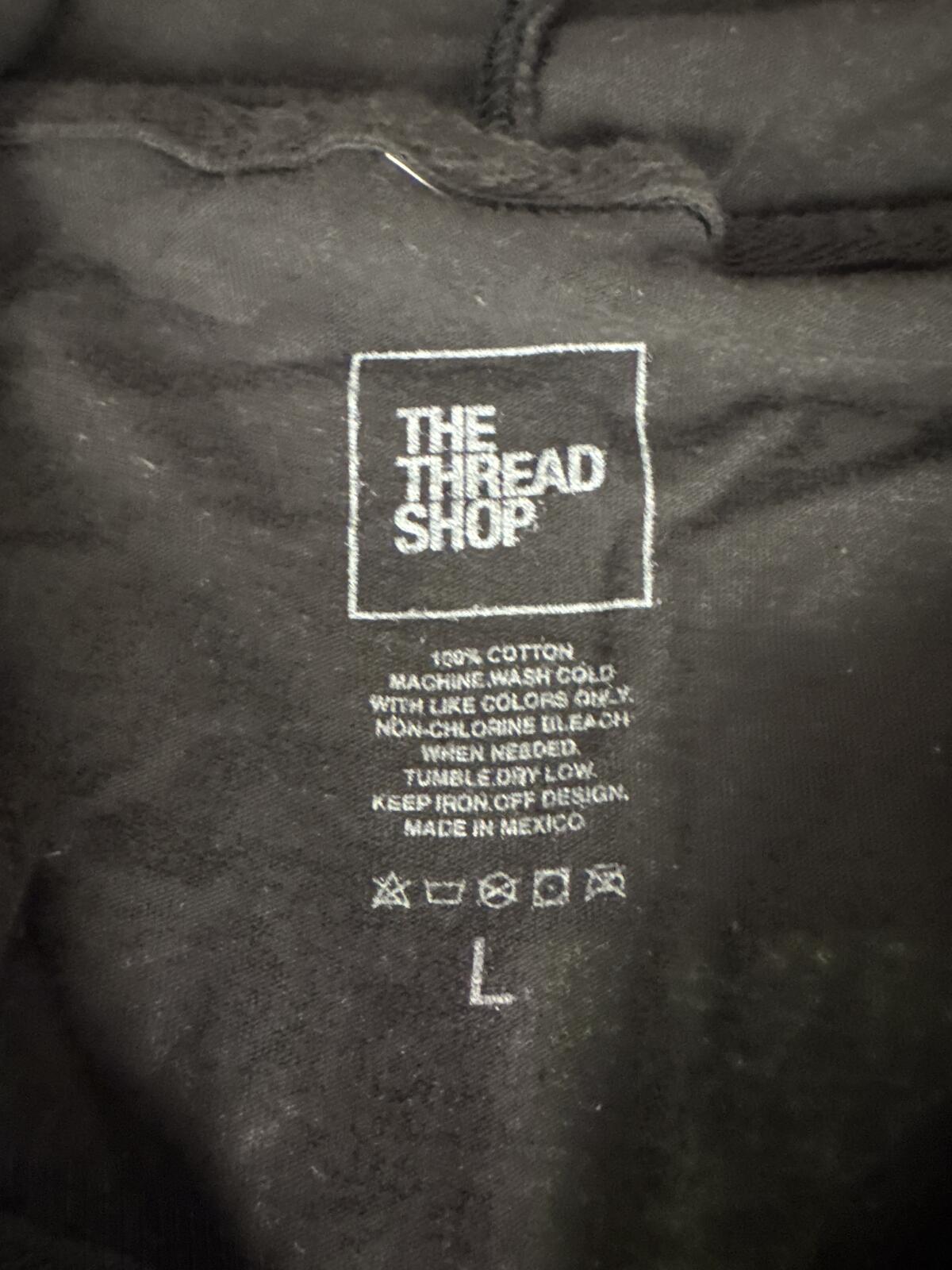 Streisand Release Me 2 Lightweight Zip Hoodie Large Black