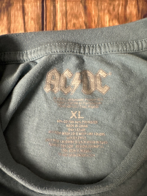 AC/DC Who Made Who North American Tour 1986 Graphic T-Shirt