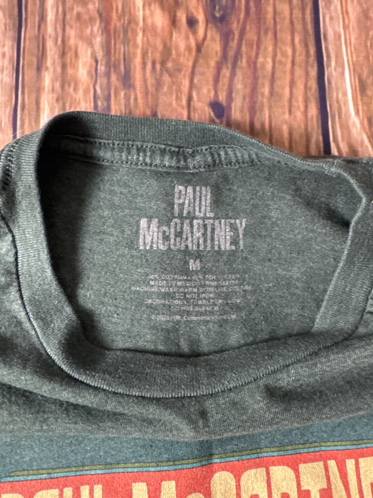 Paul McCartney Got Back North American Tour 2022 Graphic T-Shirt