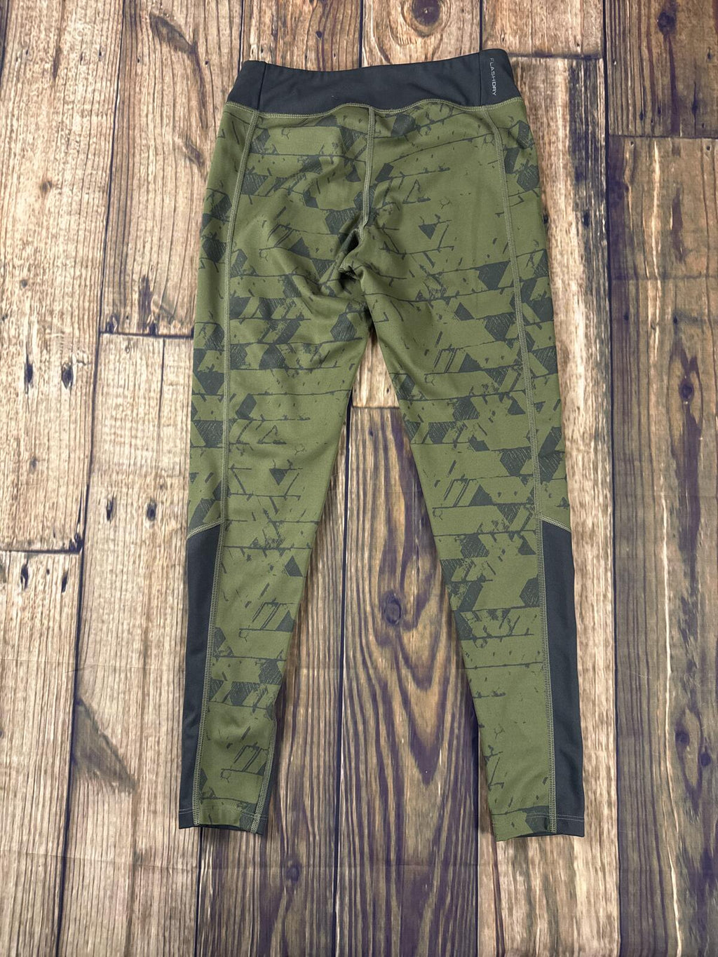 The North Face FlashDry Leggings Womens Medium Green Athletic Pants