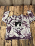 MTV I Want My MTV Tie Dye Crewneck Sweatshirt