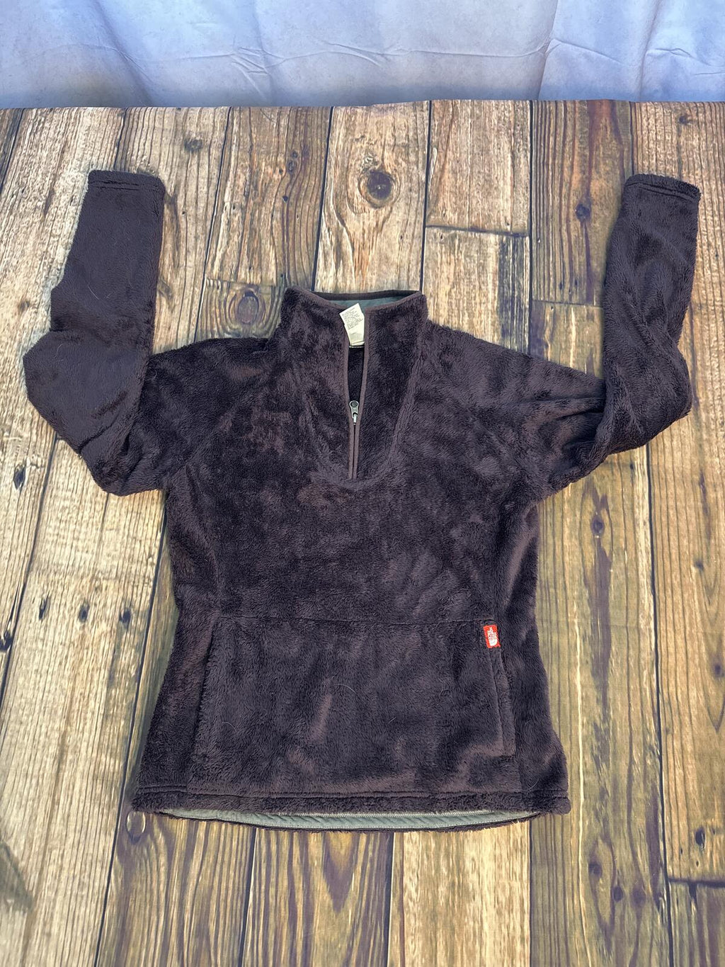 The North Face Womens Small Purple Fleece Quarter Zip Pullover