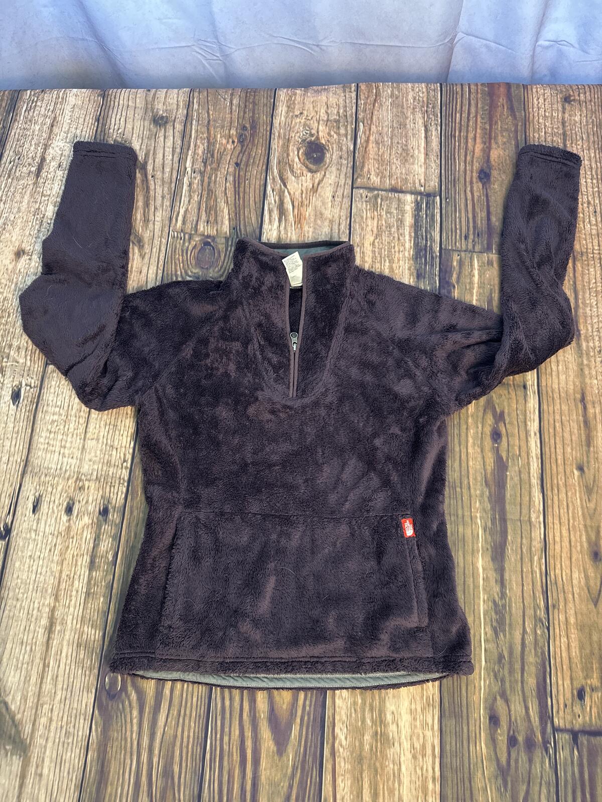 The North Face Womens Small Purple Fleece Quarter Zip Pullover