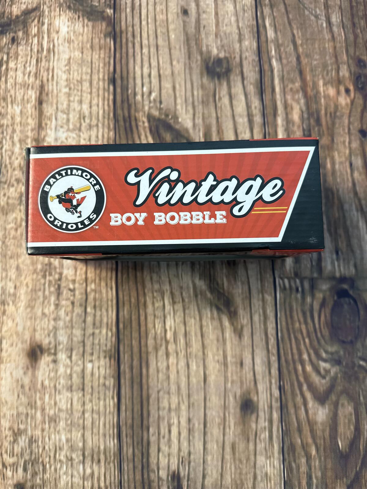 Baltimore Orioles Boy Fan Bobblehead 2016 SGA Vintage Style New In Box