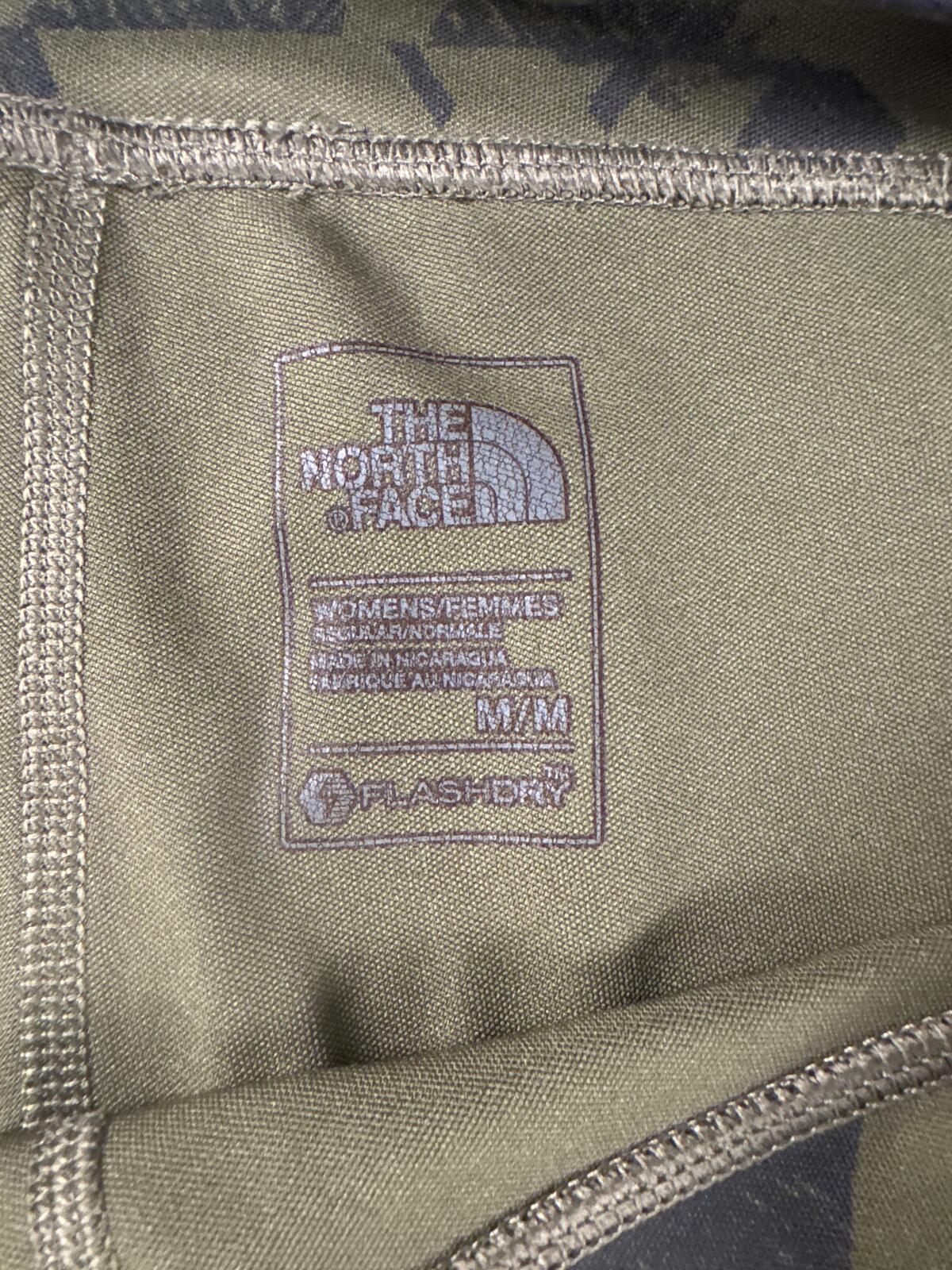 The North Face FlashDry Leggings Womens Medium Green Athletic Pants