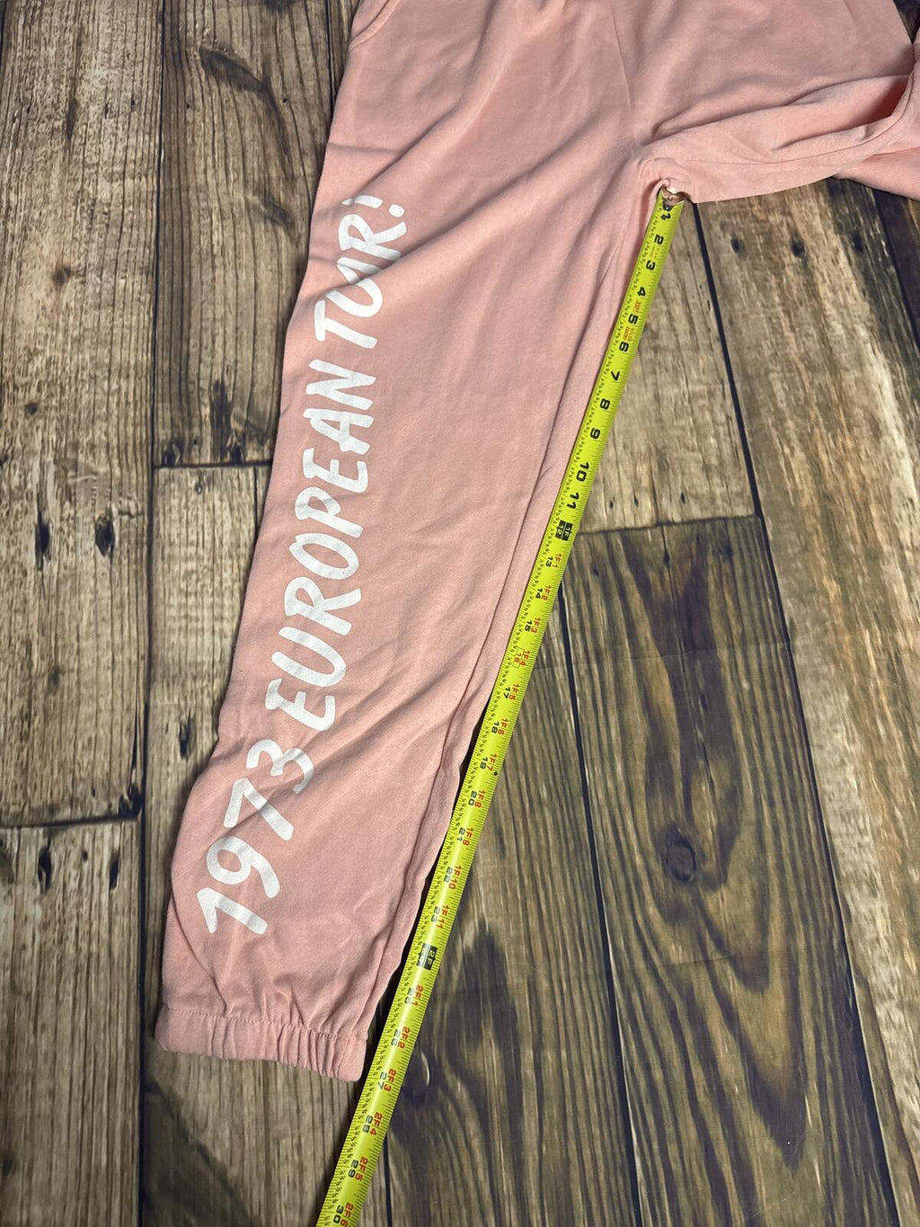 Rolling Stones Matching Lounge Set Womens Large Pink Graphic Top Jogger Pants