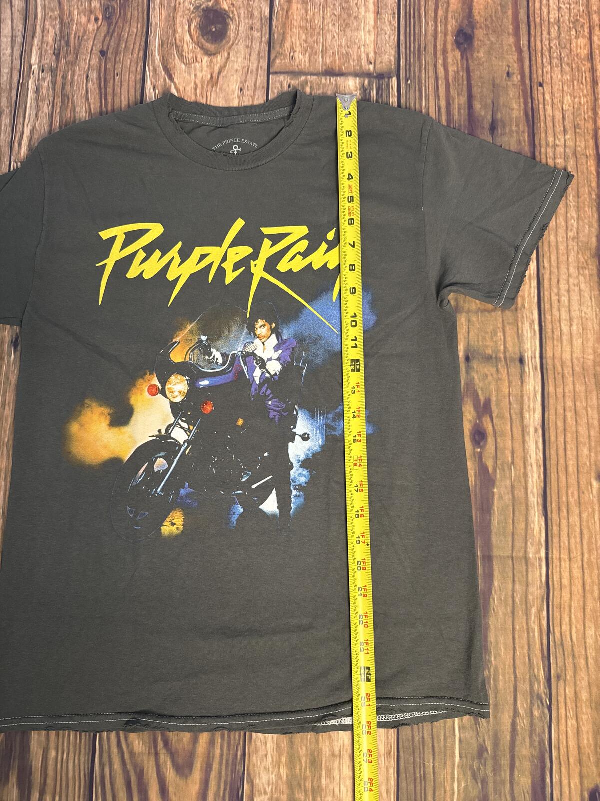 Prince Purple Rain Graphic T Shirt Small Black Licensed Band Tee