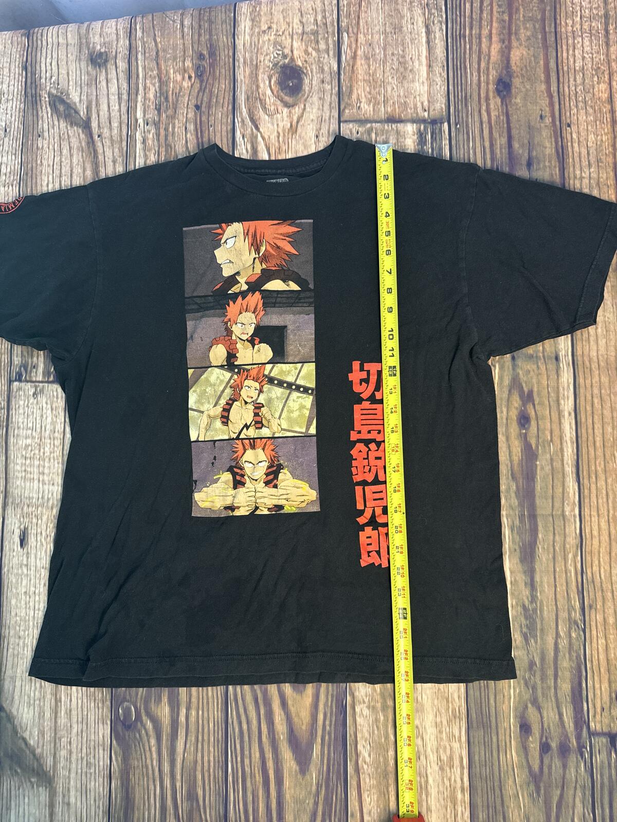 My Hero Academia Kirishima Graphic T Shirt Mens XL Anime Tee