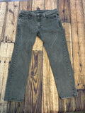Levis 502 Jeans Mens 34x30 Faded Black Denim Tapered Fit Pants
