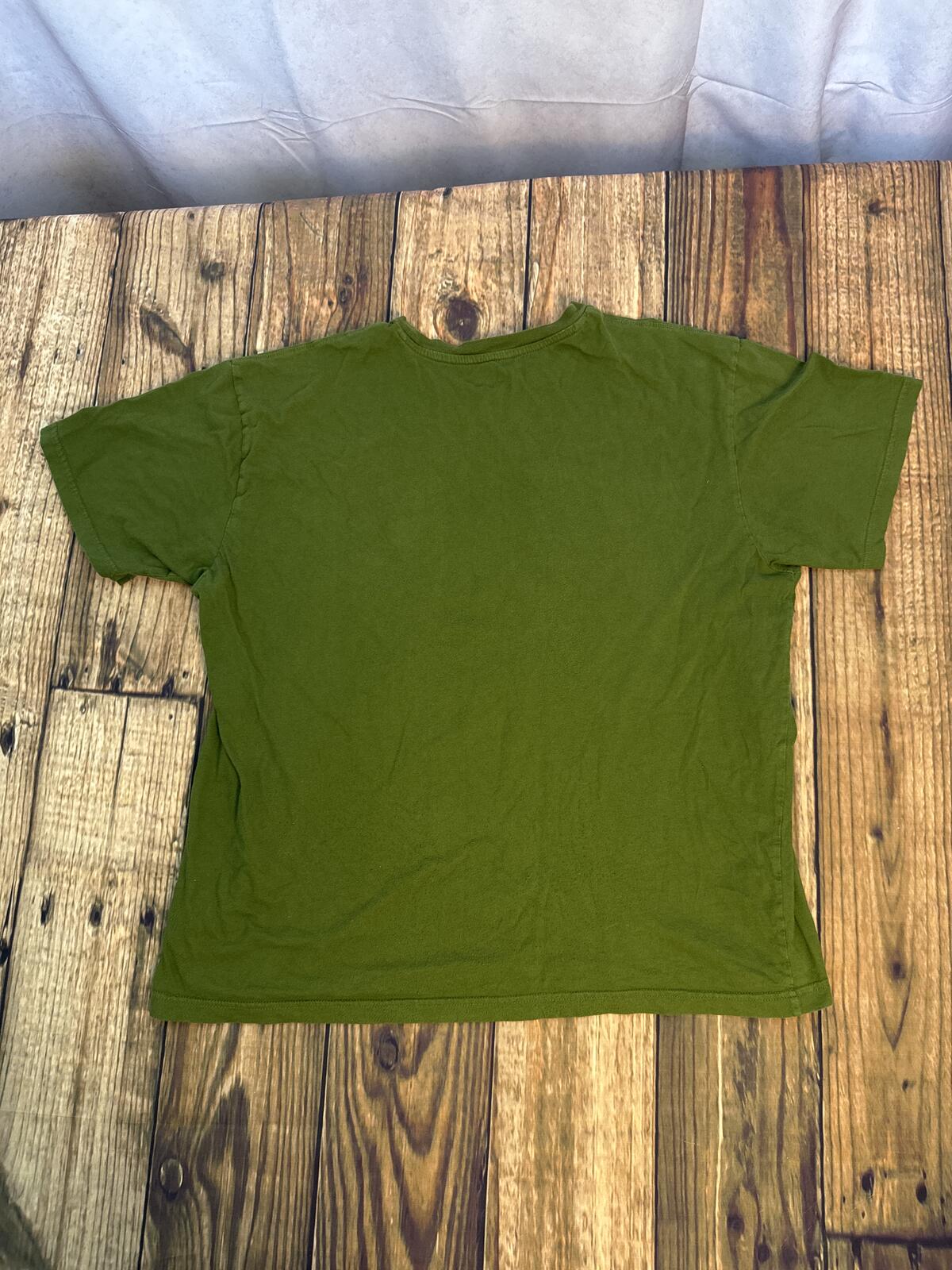 Jimi Hendrix Experience Graphic T Shirt Mens XL Green Band Tee