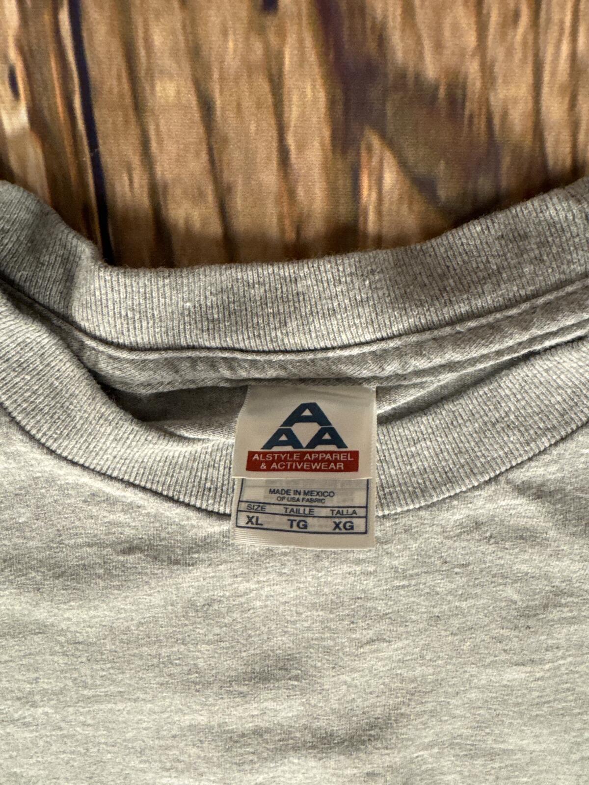 2008 NASCAR Sprint Cup Series Tour Long Sleeve Shirt Gray XL