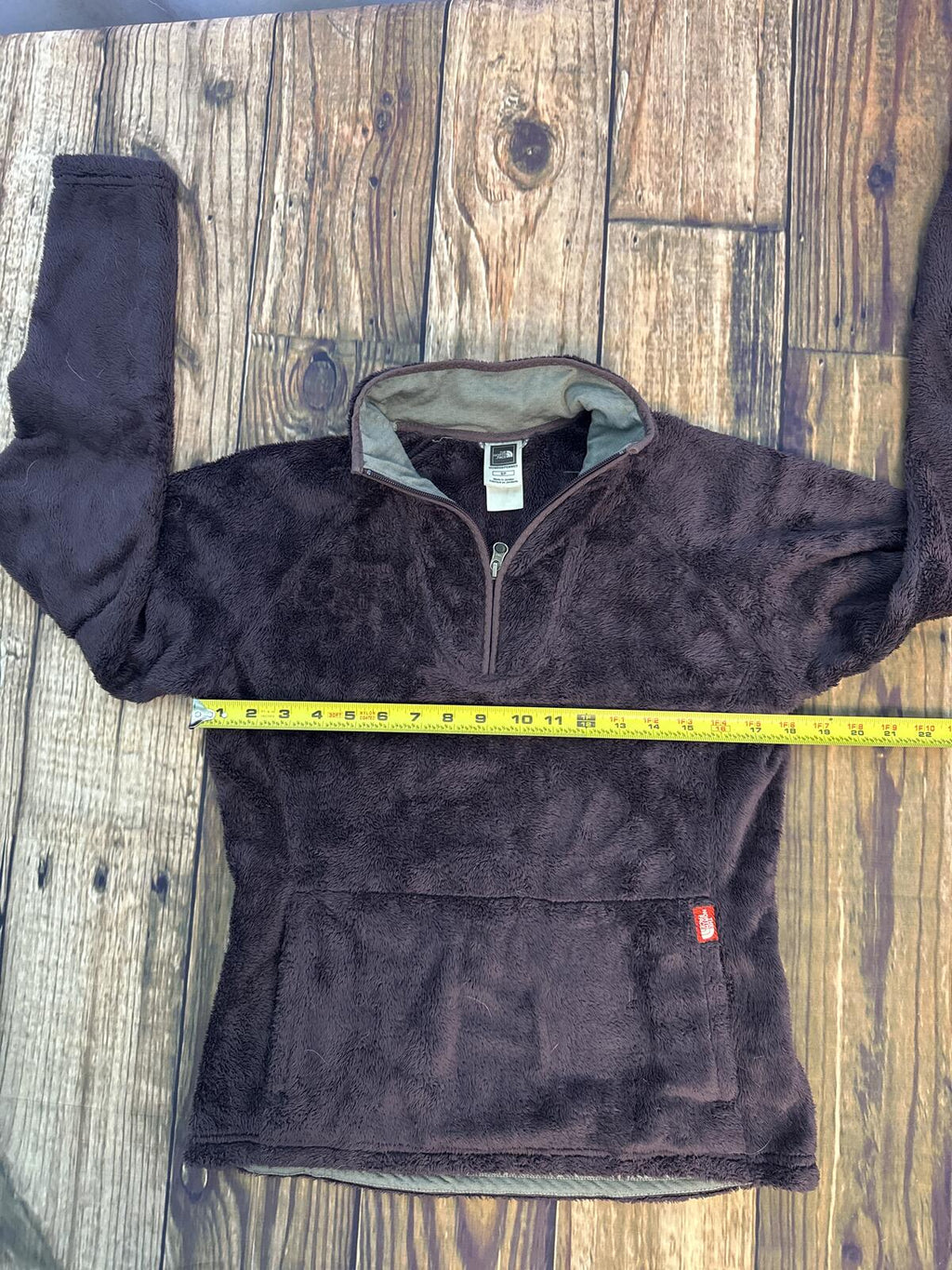 The North Face Womens Small Purple Fleece Quarter Zip Pullover