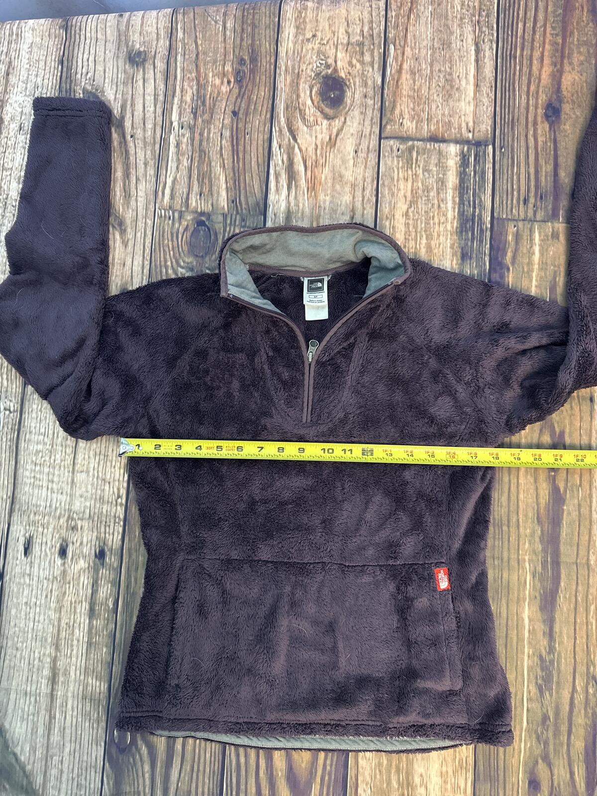 The North Face Womens Small Purple Fleece Quarter Zip Pullover