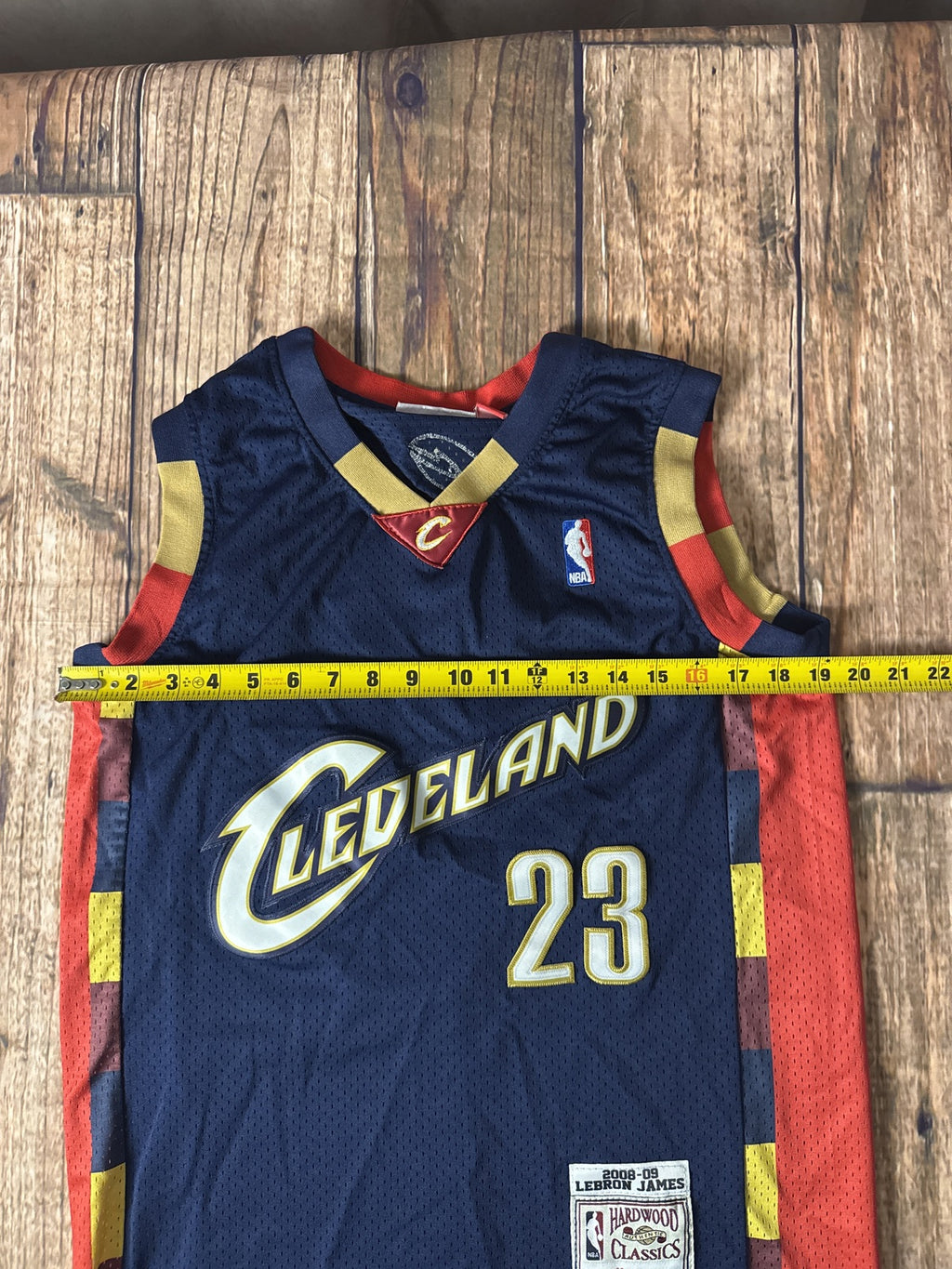 LeBron James #23 Cleveland Cavaliers Hardwood Classics Youth Jersey