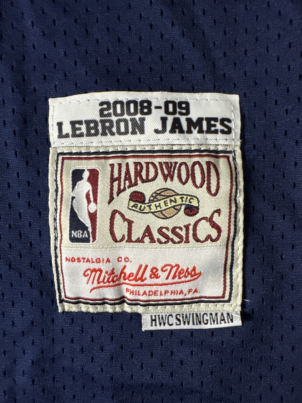LeBron James #23 Cleveland Cavaliers Hardwood Classics Youth Jersey