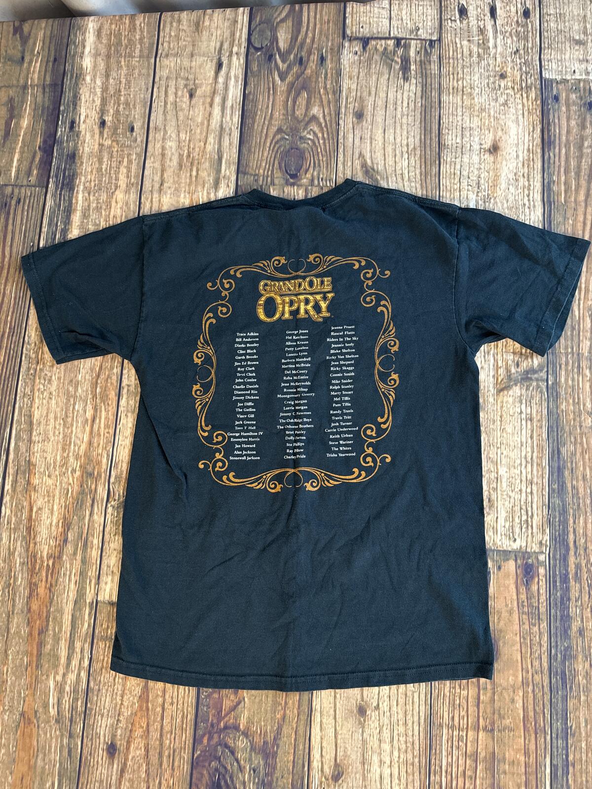Grand Ole Opry Nashville Graphic T-Shirt Black Size M