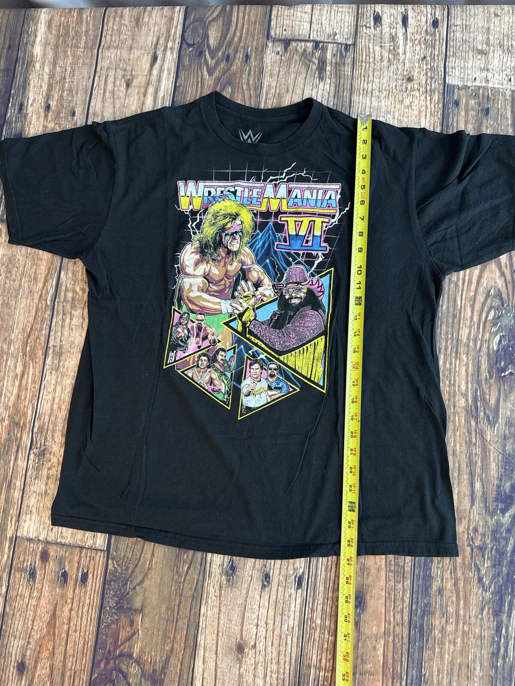 WWE WrestleMania VI Retro Graphic T-Shirt XL