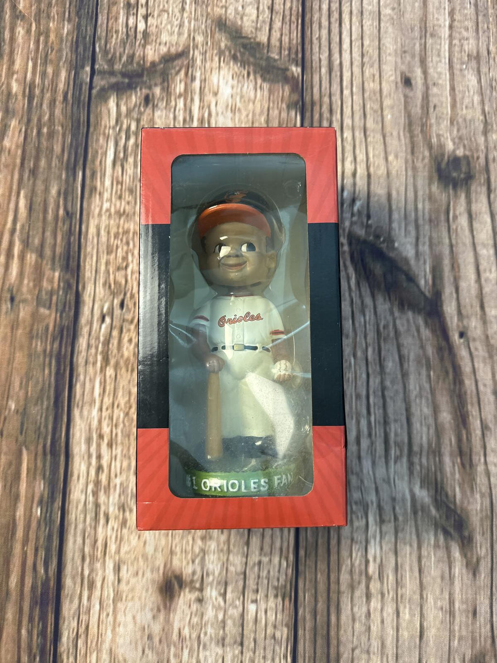 Baltimore Orioles Boy Fan Bobblehead 2016 SGA Vintage Style New In Box