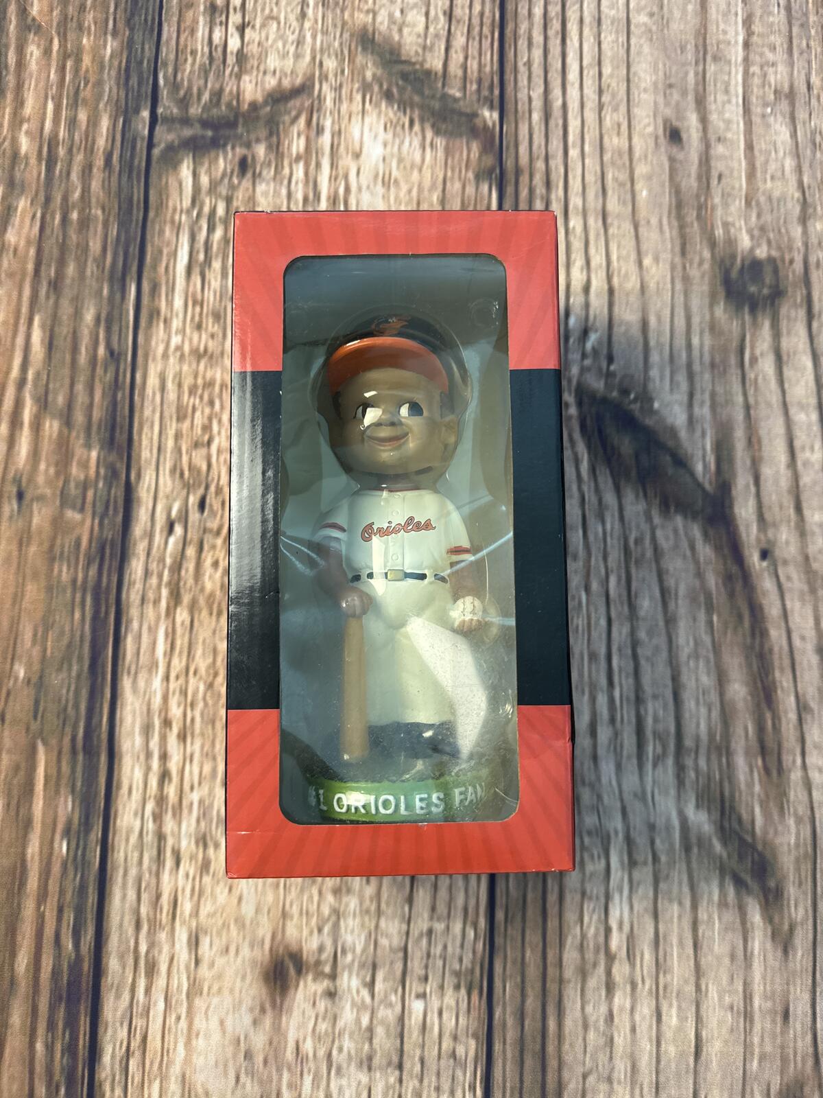 Baltimore Orioles Boy Fan Bobblehead 2016 SGA Vintage Style New In Box