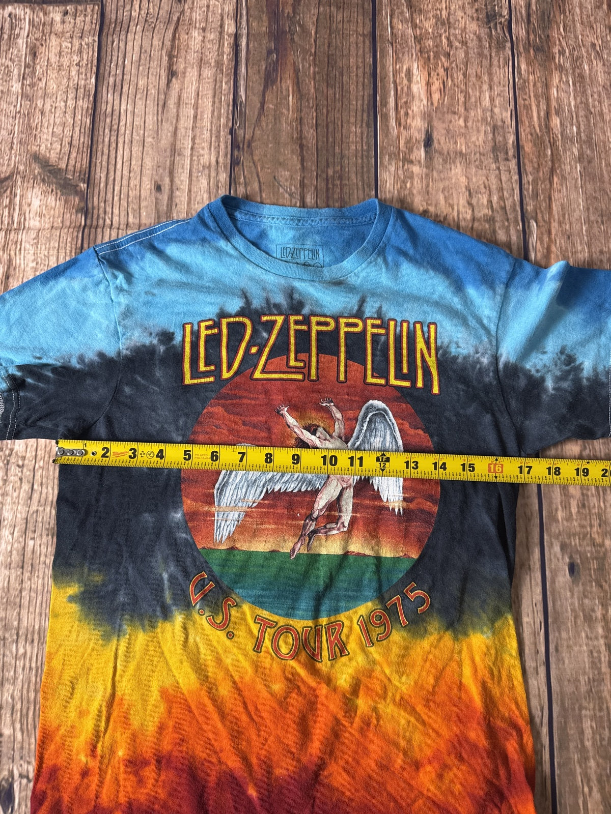 Led Zeppelin U.S. Tour 1975 Graphic Band T-Shirt