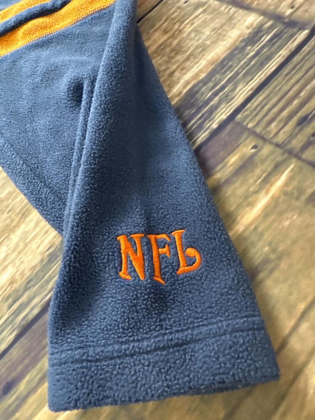 Vintage Denver Broncos NFL Fleece Pullover Sweatshirt