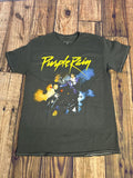 Prince Purple Rain Graphic T Shirt Small Black Licensed Band Tee