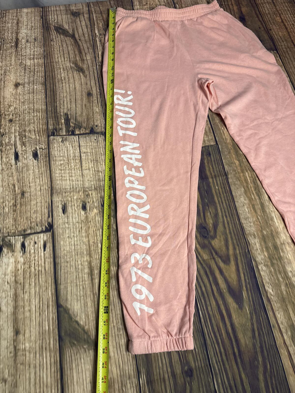 Rolling Stones Matching Lounge Set Womens Large Pink Graphic Top Jogger Pants