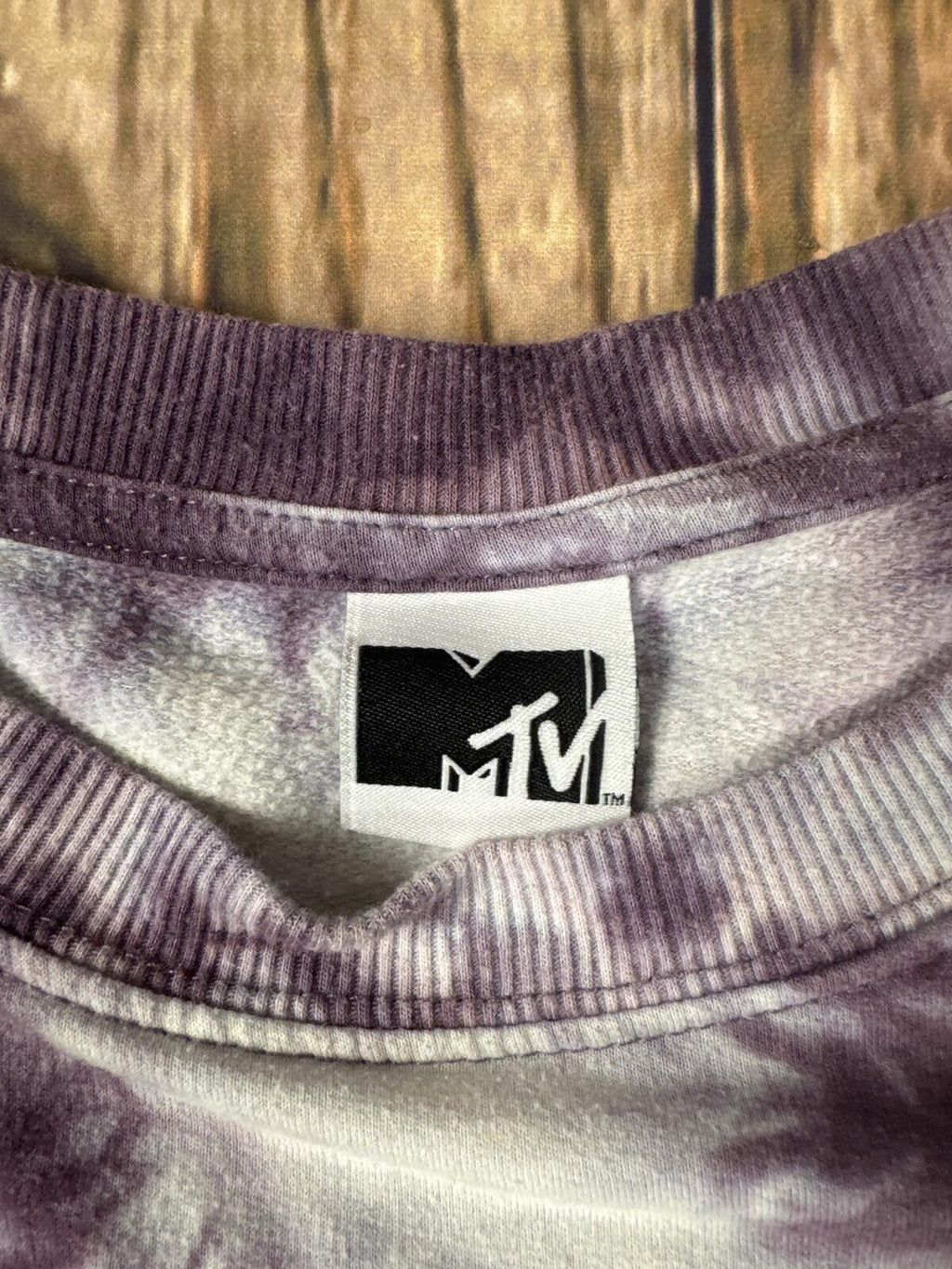 MTV I Want My MTV Tie Dye Crewneck Sweatshirt