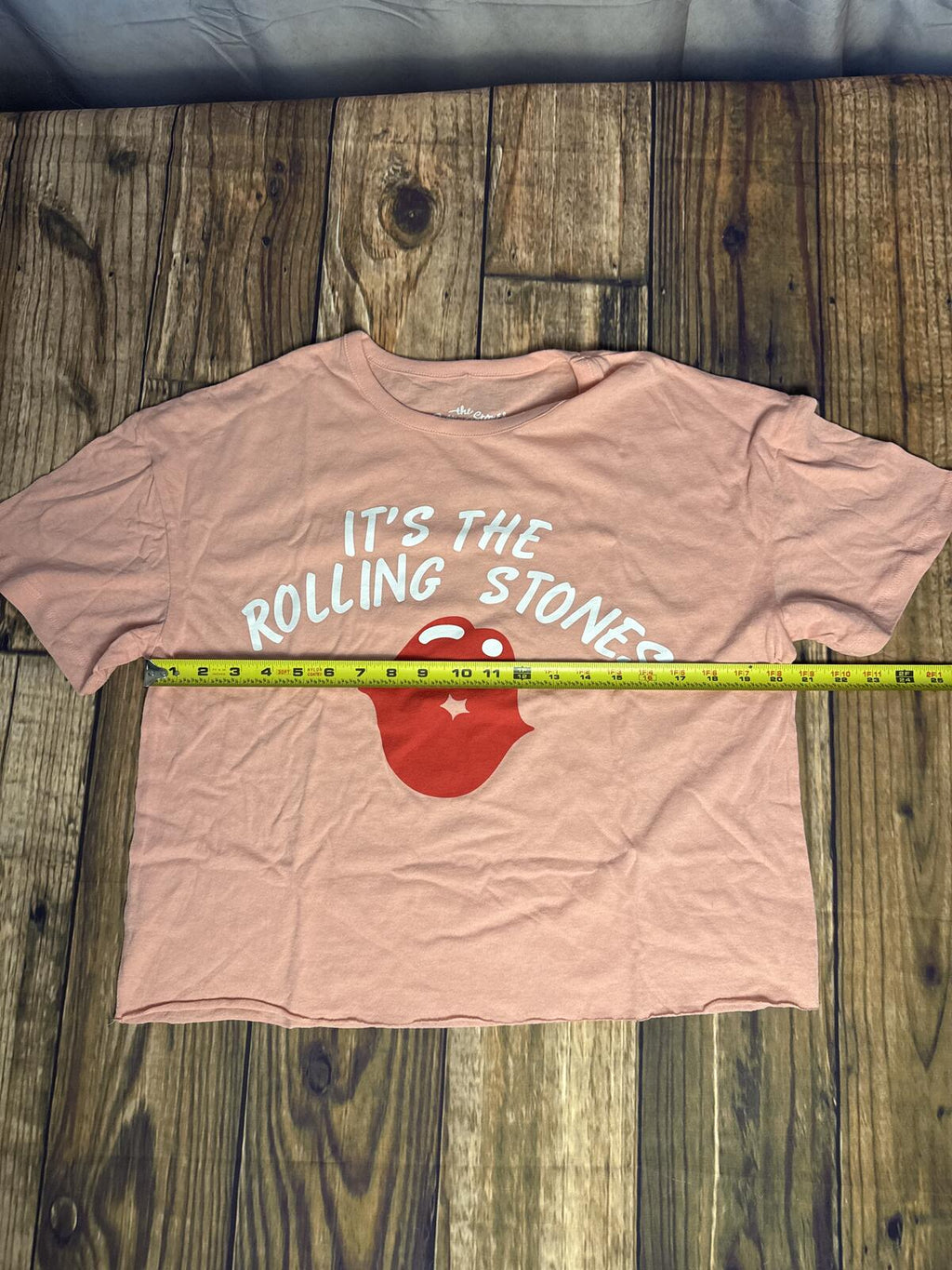 Rolling Stones Matching Lounge Set Womens Large Pink Graphic Top Jogger Pants