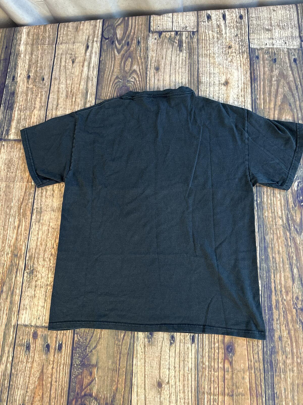 Bob Marley Lion Graphic Black T-Shirt Zion Rootswear Size Medium