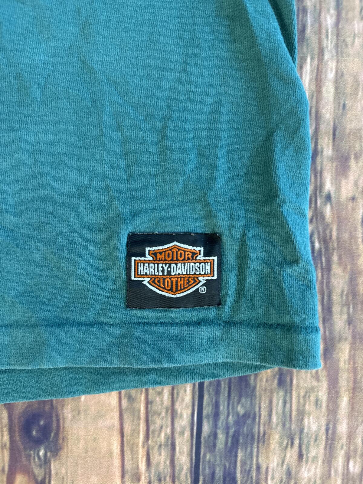 Vintage Harley-Davidson Rules Sleeveless Biker Tee Large