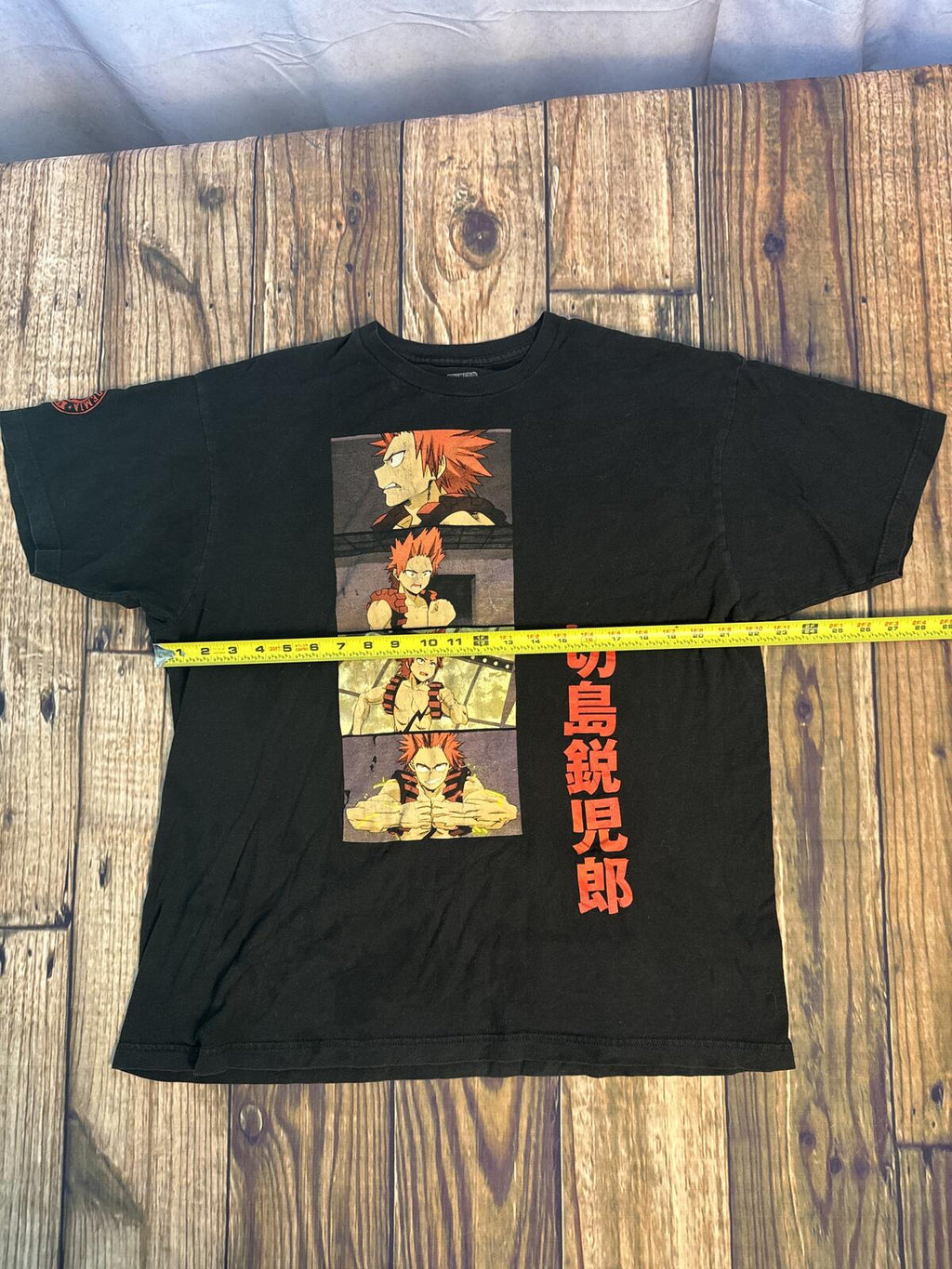 My Hero Academia Kirishima Graphic T Shirt Mens XL Anime Tee