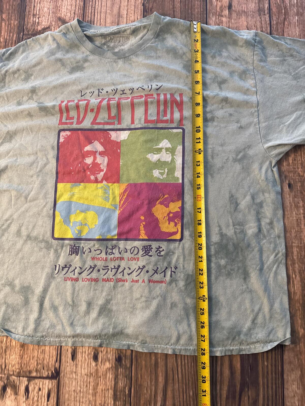 Led Zeppelin Whole Lotta Love Graphic T-Shirt XL