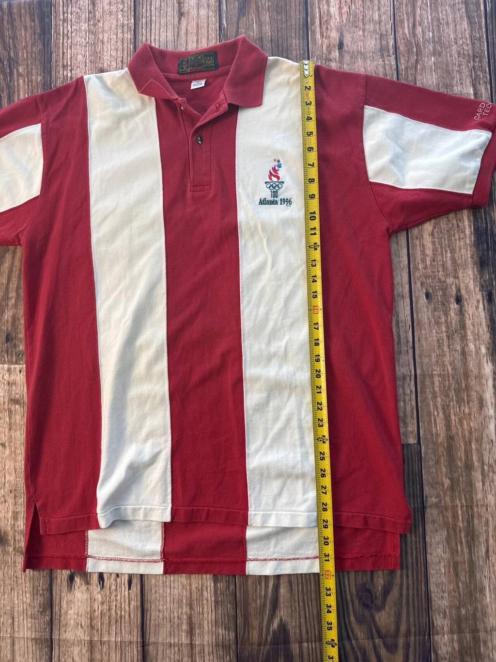 Vintage Atlanta 1996 Olympic Games Polo Shirt XL