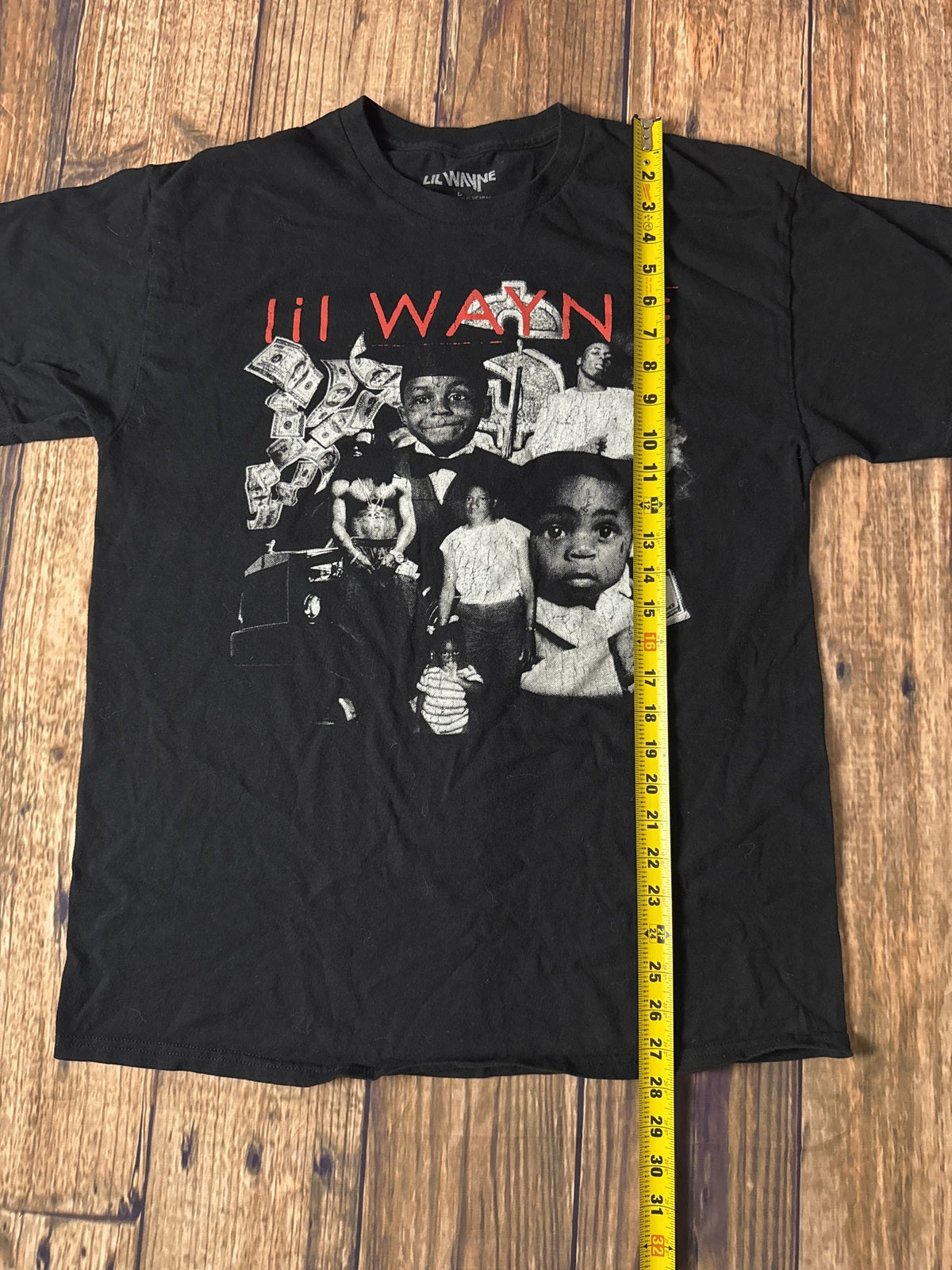 Lil Wayne Graphic T-Shirt Young Money Rap Hip Hop Tee