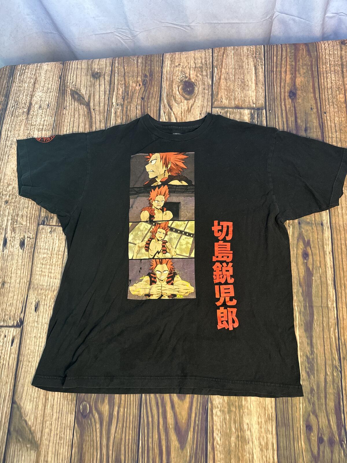 My Hero Academia Kirishima Graphic T Shirt Mens XL Anime Tee