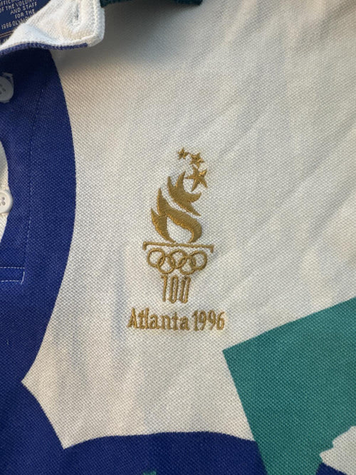 Atlanta 1996 Olympic Games Polo Shirt Large USA Made