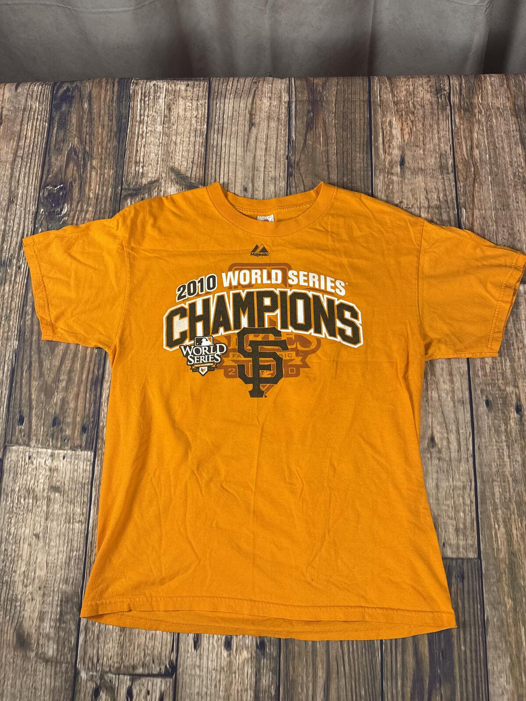 San Francisco Giants 2010 World Series Champions Roster T-Shirt