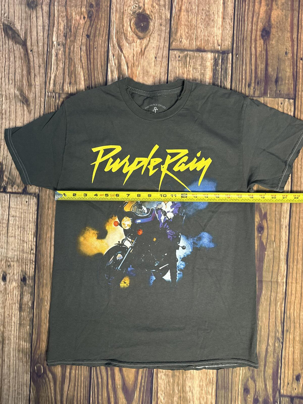 Prince Purple Rain Graphic T Shirt Small Black Licensed Band Tee