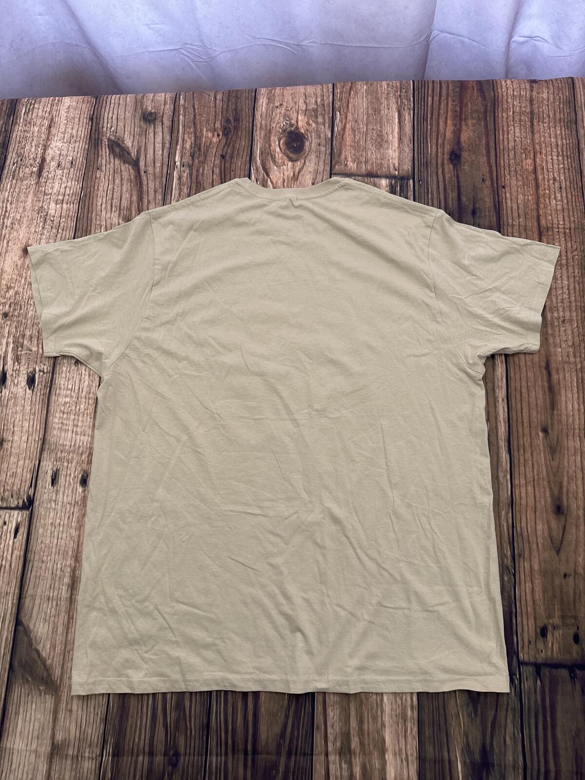 Sublime Sun Logo Graphic T Shirt Mens 2XL Tan Band Tee