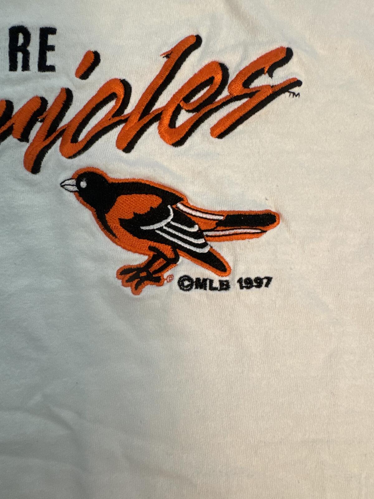 1997 Baltimore Orioles T Shirt Mens XL MLB Baseball Graphic Tee