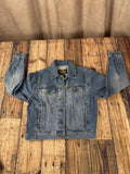Vintage Y2K Harley-Davidson Women’s Denim Jacket Back Graphic
